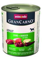 ANIMONDA GranCarno Adult Dog smak: Jeleń + jabłko 800g