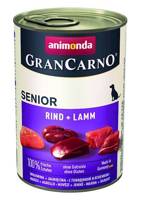ANIMONDA GranCarno Senior smak:  Wołowina i jagnięcina  400g 