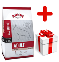 ARION Original Adult All Breeds Active 12kg  + niespodzianka dla psa GRATIS!