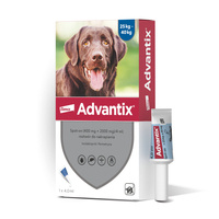 Advantix - dla psów 25-40kg (pipeta 4ml)