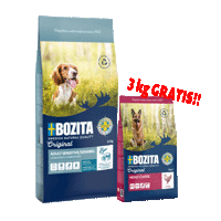 BOZITA Original Sensitive Digestion 12kg + BOZITA Original Adult Classic 3kg GRATIS !!! 