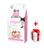 BRIT Care Cat  Grain-Free Sterilised Sensitive 400g + niespodzianka dla kota GRATIS!