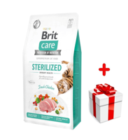 BRIT Care Cat  Grain- Free Sterilised Urinary Health 7kg + niespodzianka dla kota GRATIS!