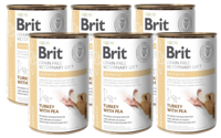 BRIT GF Veterinary Diets Dog Hepatic 6x400g - karma mokra dla psa