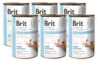 BRIT GF Veterinary Diets Dog Obesity 6x400g - karma mokra dla psa