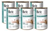BRIT GF Veterinary Diets Dog Sterilised 6x400g-karma mokra dla psa