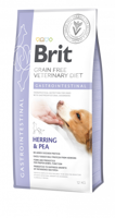 Brit GF veterinary diets dog Gastrointestinal 12kg / Opakowanie uszkodzone (2651) !!! 
