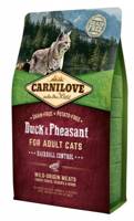 CARNILOVE Cat Duck & Pheasant Hairball Control 6kg
