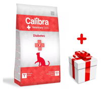 Calibra Veterinary Diets Cat Diabetes 2kg + niespodzianka dla kota GRATIS!