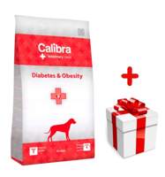 Calibra Veterinary Diets Dog Diabetes Obesity 12kg + niespodzianka dla psa GRATIS!