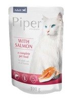 DOLINA NOTECI Piper dla kota z łososiem 100g (saszetka)
