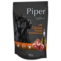 DOLINA NOTECI Piper dla psa z sercami kurczaka i ryżem 500g