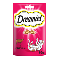 DREAMIES 60g - przysmak dla kota z wyśmienitą wołowiną