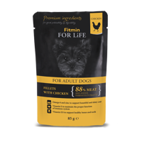 Fitmin Dog For Life Adult Chicken With Ham in Jelly 85g