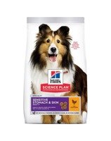 HILL'S Canine Adult Sensitive Stomach&Skin 13,2 kg/Opakowanie uszkodzone (384) !!! 