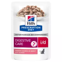 HILL'S PD Prescription Diet Feline i/d z łososiem 85g - saszetka
