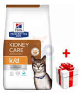 HILL'S PD Prescription Diet Feline k/d Tuna 1,5kg + niespodzianka dla kota GRATIS!