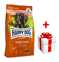 Happy Dog Supreme Toscana 4kg + niespodzianka dla psa GRATIS!