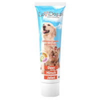 Lovi Dog Snack Creme Pate Dear - pasztet dla psa w tubce, z jeleniem, witaminami i Omega-3 90g 