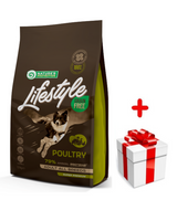 NATURES PROTECTION Lifestyle Poultry Adult All Breeds 1,5kg + niespodzianka dla psa GRATIS!