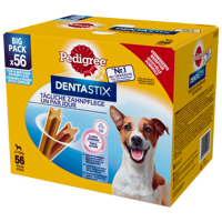 PEDIGREE DentaStix (małe rasy) przysmak dentystyczny dla psów 56 szt. - 8x110g 