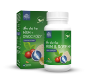 POKUSA  RawDietLine MSM & owoc dzikiej róży 120 tabletek