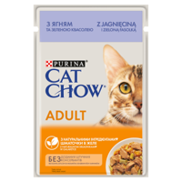PURINA Cat Chow Adult Karma dla kotów z jagnięciną i zieloną fasolką w galaretce 85g