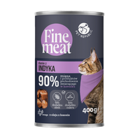 PetRepublic Fine Meat danie z indyka 400g dla kota