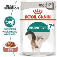 ROYAL CANIN  Instinctive +7 12x85g w sosie karma mokra dla kotów starszych, wybrednych 