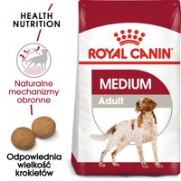 ROYAL CANIN Medium Adult 15kg karma sucha dla psów dorosłych, ras średnich\ Opakowanie uszkodzone (2339,2336,3477,4680) !!! 