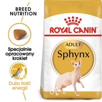 ROYAL CANIN Sphynx Adult 10kg karma sucha dla kotów dorosłych rasy sfinks