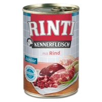 Rinti Kennerfleisch Junior Rind karma mokra dla psa - wołowina 400g