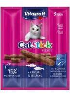 VITAKRAFT Kabanosy Cat Stick z dorszem dla kota 18g