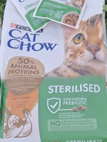 PURINA Cat Chow Sterilised Karma z indykiem 1,5kg