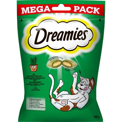 DREAMIES 4x180g - przysmak dla kota z kocimiętką 
