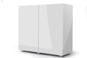 AQUAEL Szafka GLOSSY 80 biała