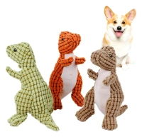 NUXIE® Zabawka dla psa kota pluszowa gryzak pluszak piszczałka 25cm