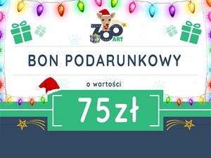 Świąteczny Bon Podarunkowy 75zł