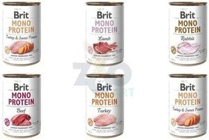 BRIT MONO PROTEIN MIX SMAKÓW 30x400g