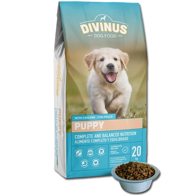 Divinus Puppy dla szczeniąt 19,3kg  / Opakowanie uszkodzone (4826)!!!