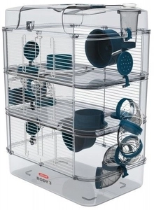 ZOLUX Klatka RODY3 Trio - niebieska