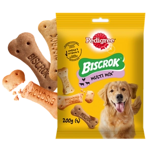 PEDIGREE Biscrok 200g - ciasteczka dla psów w kształcie kostek
