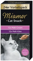 Miamor Pasta Malt Cream z serem 12x15g + Malt Cream 12x15g