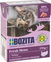 BOZITA Cat Kawałki Indyka W Galaretce 370g