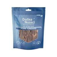 DOLINA NOTECI Natural Treats Pork Tongues ozory wieprzowe przysmak dla psa 150g