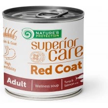 NATURES PROTECTION Superior Care Red Coat Dogs Adult Salmon 140ml