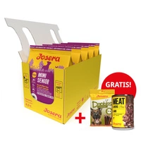 JOSERA MiniSenior 5x900g + Denties 180g & Meatlovers 400g GRATIS!!