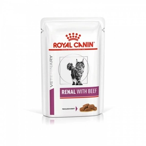 ROYAL CANIN ROYAL CANIN Renal with Beef 12x85g saszetka