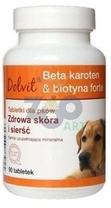 Dolvit Beta karoten & biotyna forte 90 tabletek