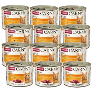 ANIMONDA Cat Carny Adult smak: wołowina i kurczak 12 x 200g